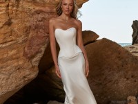 Білий атласний комплект (корсет + спідниця) <span>Pearl Set</span>