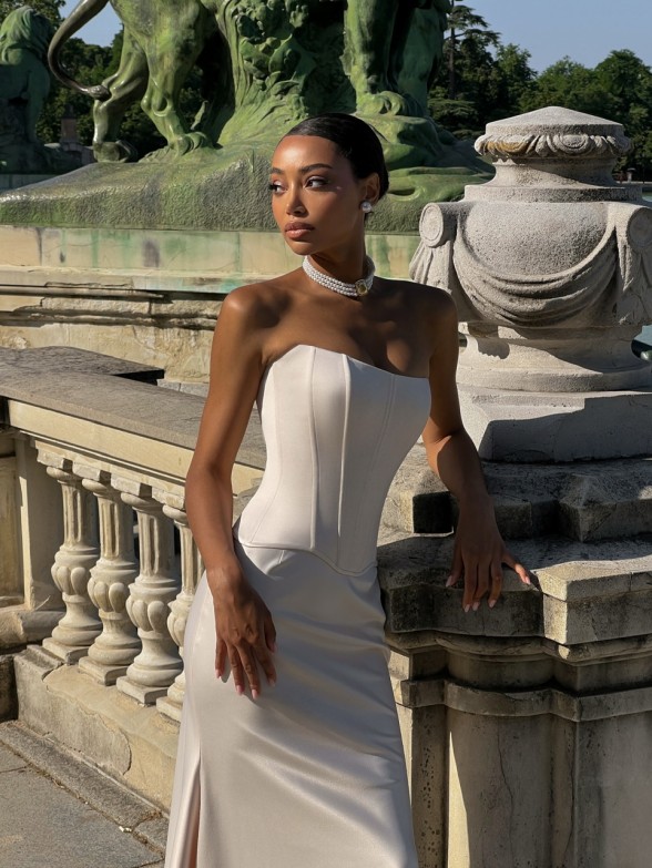 Корсет в світло-бежевому кольорі "Celeste"