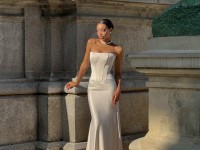 Світло-бежева атласна Спідниця <span>Pearl skirt</span>