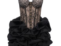 Чорна Корсетна сукня Aristella