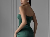 Комплект (корсет + спідниця) в смарагдовому кольорі <span>Amelia</span>