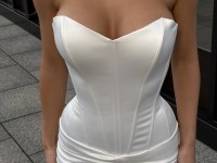 Корсетна сукня Білого кольору <span>Barbara</span>