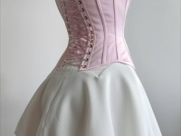 Атласний корсет в світло-рожевому кольорі <span>Scarlet</span>