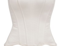 Атласний корсет в кольорі айворі <span>Elegance</span>