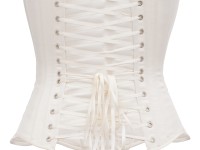 Атласний корсет в кольорі айворі <span>Elegance</span>