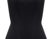 Black Satin Corset <span>Scarlet</span>