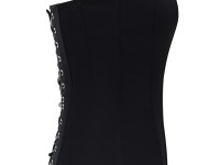 Black Satin Corset <span>Scarlet</span>