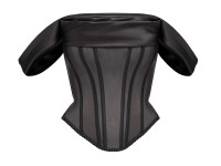 Корсет з сіточки в чорному кольорі <span>Waves</span>