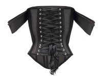 Корсет з сіточки в чорному кольорі <span>Waves</span>