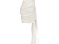 Блискуча корсетна сукня срібного кольору <span>Belle</span>