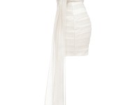 Блискуча корсетна сукня срібного кольору <span>Belle</span>