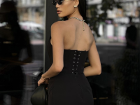 Чорна Корсетна сукня "Grace"