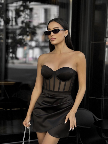 Юбка в черном цвете  "Grace" 